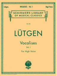 B. Lütgen: Vocalises 1 - High Voice (noty na zpěv, klavír)