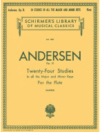 Joachim Andersen: 24 Studies, Op. 21 (noty na příčnou flétnua)