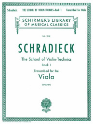 Henry Schradieck: School of Violin Technics, Op. 1 - Book 1 (noty na violu)
