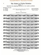 Henry Schradieck: School of Violin Technics, Op. 1 - Book 1 (noty na violu)