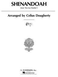 Celius Dougherty: Shenandoah from 5 Sea Chanties (noty na zpěv, klavír)