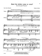 Samuel Barber: Must the Winter Come So Soon from Vanessa (noty na zpěv, klavír)