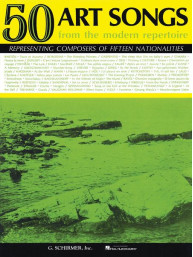 50 Art Songs from the Modern Repertoire (noty na zpěv, klavír)