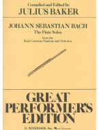 Johann Sebastian Bach: Flute Solos From Cantatas, Passions And Oratorios (noty na příčnou flétnu)