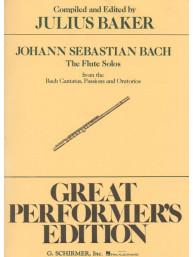 Johann Sebastian Bach: Flute Solos From Cantatas, Passions And Oratorios (noty na příčnou flétnu)