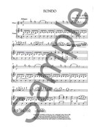 W.A. Mozart: Rondo (noty na příčnou flétnu, klavír)