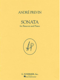 André Previn: Sonata (noty na fagot, klavír)