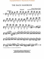 The Bach Handbook (noty na příčnou flétnu)