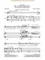 John Corigliano: Mr. Tambourine Man - Seven Poems of Bob Dylan (noty na zpěv, klavír)