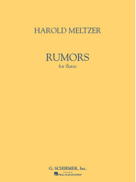 Harold Meltzer: Rumors (noty na příčnou flétnu)