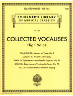 Collected Vocalises: High Voice (noty na zpěv, klavír)