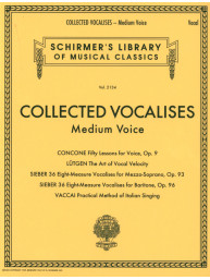 Collected Vocalises: Medium Voice (noty na zpěv, klavír)