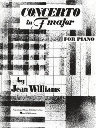 Jean Williams: Concerto in F Major (noty na čtyřruční klavír)