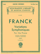 César Franck: Variations Symphoniques (noty na čtyřruční klavír)