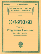 Jakob Dont: 20 Progressive Exercises (noty na violu)