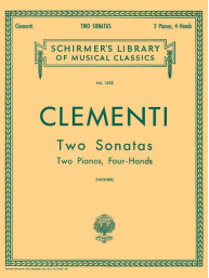 Muzio Clementi: 2 Sonatas (noty na čtyřruční klavír)
