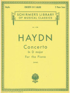 Franz Joseph Haydn: Concerto in D (noty na čtyřruční klavír)