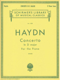 Franz Joseph Haydn: Concerto in D (noty na čtyřruční klavír)