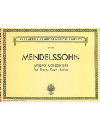 Felix Mendelssohn Bartholdy: Original Compositions (noty na čtyřruční klavír)
