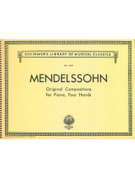 Felix Mendelssohn Bartholdy: Original Compositions (noty na čtyřruční klavír)