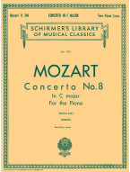 W.A. Mozart: Concerto No. 8 in C, K.246 (noty na čtyřruční klavír)