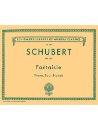 Franz Schubert: Fantasie, Op. 103 (noty na čtyřruční klavír)