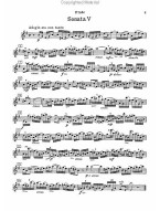 Johann Sebastian Bach: Sonatas 2 (noty na příčnou flétnu, klavír)