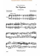 Gian Carlo Menotti: The Telephone (noty na zpěv, klavír)