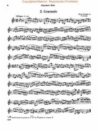 Bach for the Clarinet - Part 2 (noty na klarinet)