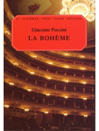 Giacomo Puccini: La Bohéme (noty na zpěv, klavír)
