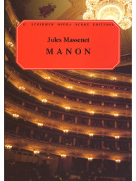 Jules Massenet: Manon (noty na zpěv, klavír)