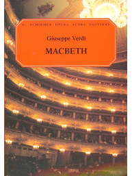 Giuseppe Verdi: Macbeth (noty na zpěv, klavír)