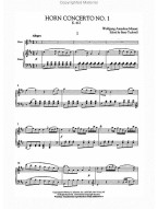 W.A. Mozart: Concertos For Horn (noty na lesní roh, klavír)