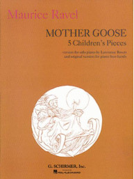 Maurice Ravel: Mother Goose Suite - Five Children's Pieces (noty na čtyřruční klavír)