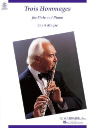 Louis Moyse: Trois Hommages (noty na příčnou flétnu, klavir)