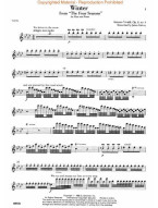 Antonio Vivaldi: The Four Seasons - Winter Op.8 No.4 (noty na příčnou flétnu, klavir)