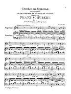 Franz Schubert: Schubert's Songs To Texts By Goethe (noty na zpěv, klavír)