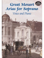 Great Mozart Arias For Soprano (noty na zpěv, klavír)