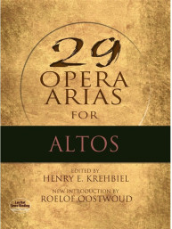 29 Opera Arias for Altos (noty na zpěv, klavír)