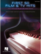 First 50 Film & TV Hits You Should Play on the Piano (noty na snadný klavír)