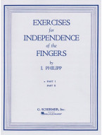 Isidore Philipp: Exercises for Independence of Fingers 1 (noty na klavír)