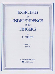 Isidore Philipp: Exercises for Independence of Fingers 1 (noty na klavír)