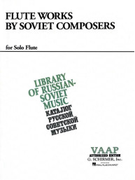 Flute Works by Soviet Composers (noty na příčnou flétnu, klavír)