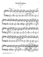 Alexander Skrjabin: 12 Etudes Op. 8 (noty na klavír)