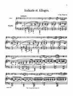 Joseph Guy Ropartz: Andante E Allegro (noty na kornet, trubku, klavír)