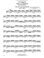 Johann Sebastian Bach: Six Cello Suites For Trumpet (noty na trubku)
