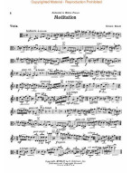 Ernest Bloch: Meditation and Processional (noty na violu, klavír)