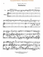 Ernest Bloch: Meditation and Processional (noty na violu, klavír)