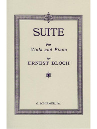 Ernest Bloch: Suite (noty na violu, klavír)