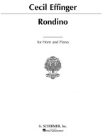 Cecil Effinger: Rondino (noty na lesní roh, klavír)